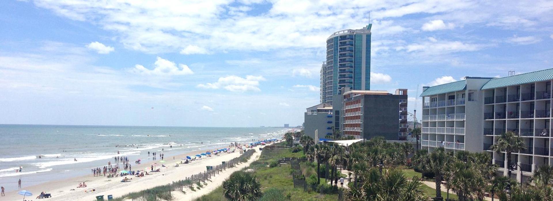 Bar Harbor On The Oceanfront Hotel Myrtle Beach Exterior foto